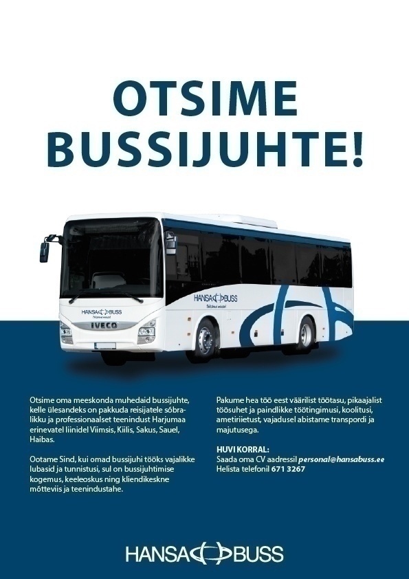 CVKeskus.ee klient Bussijuht