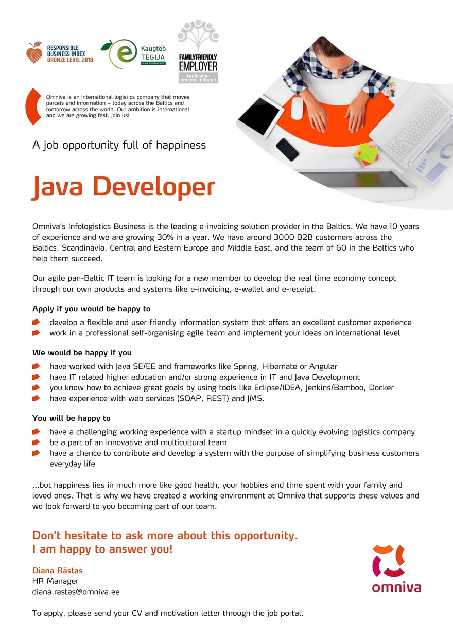 Omniva Java Developer