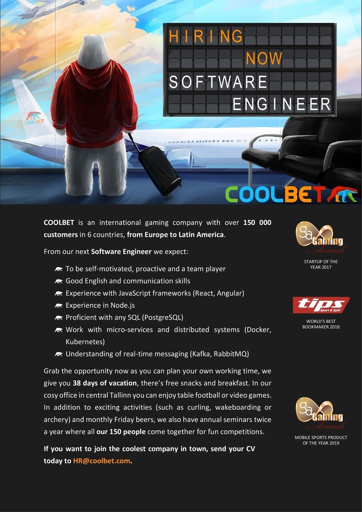Coolbet Software Engineer