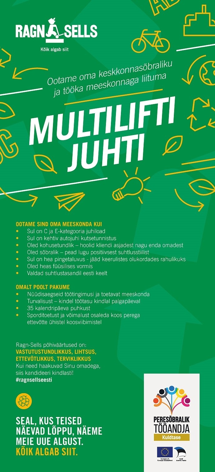 Ragn-Sells AS Multilifti juht