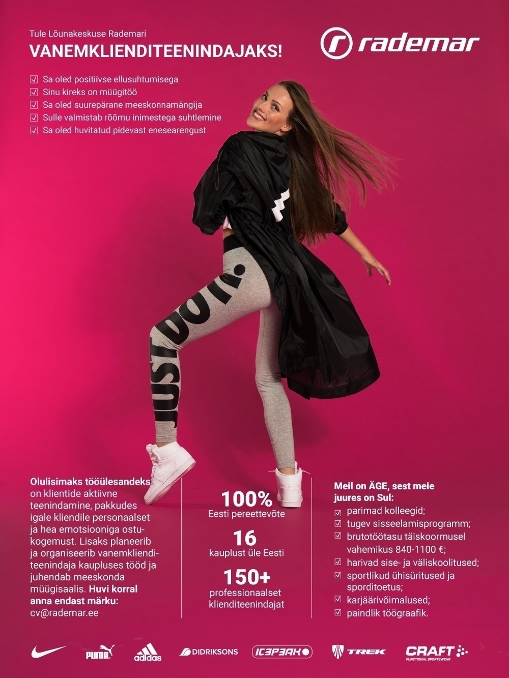 OÜ Rademar Vanemklienditeenindaja Lõunakeskuse Rademari