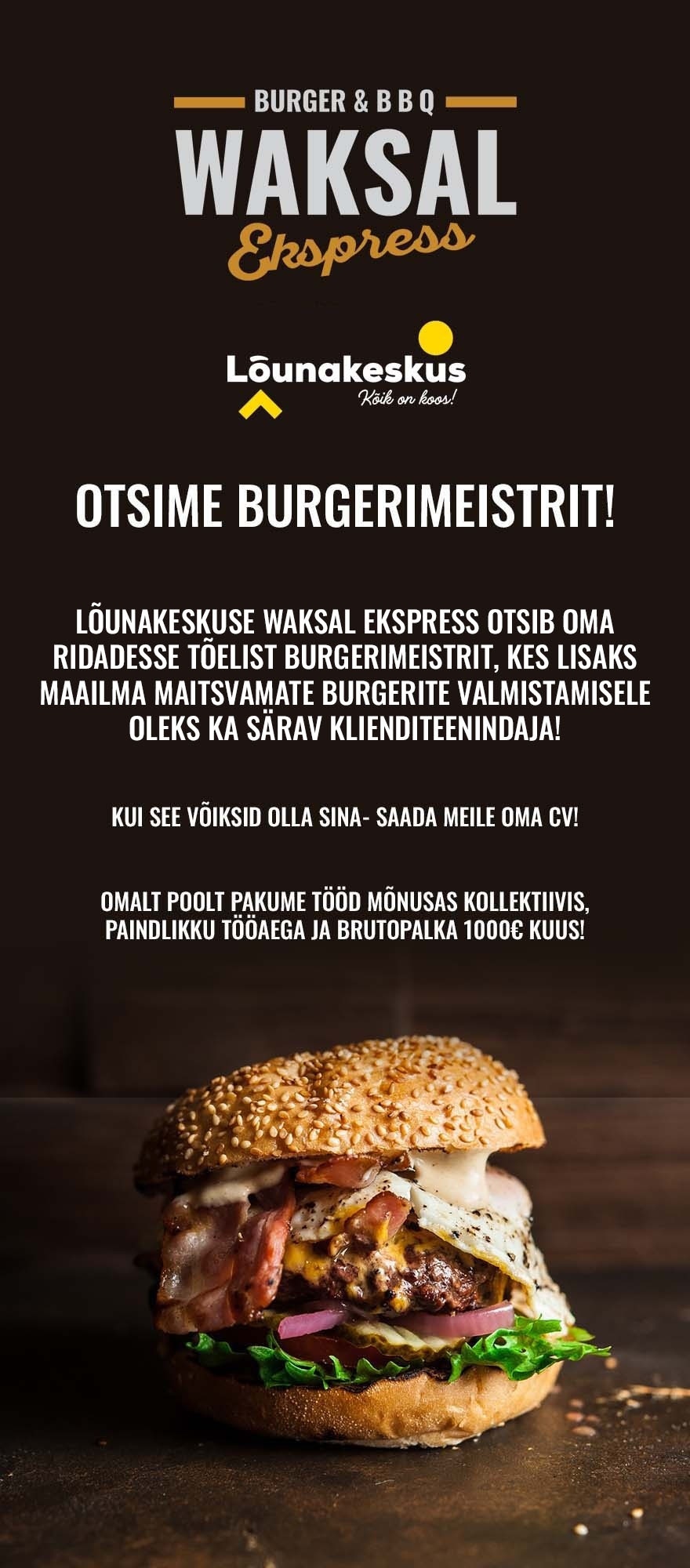 Waksal Express OÜ Burgerimeister