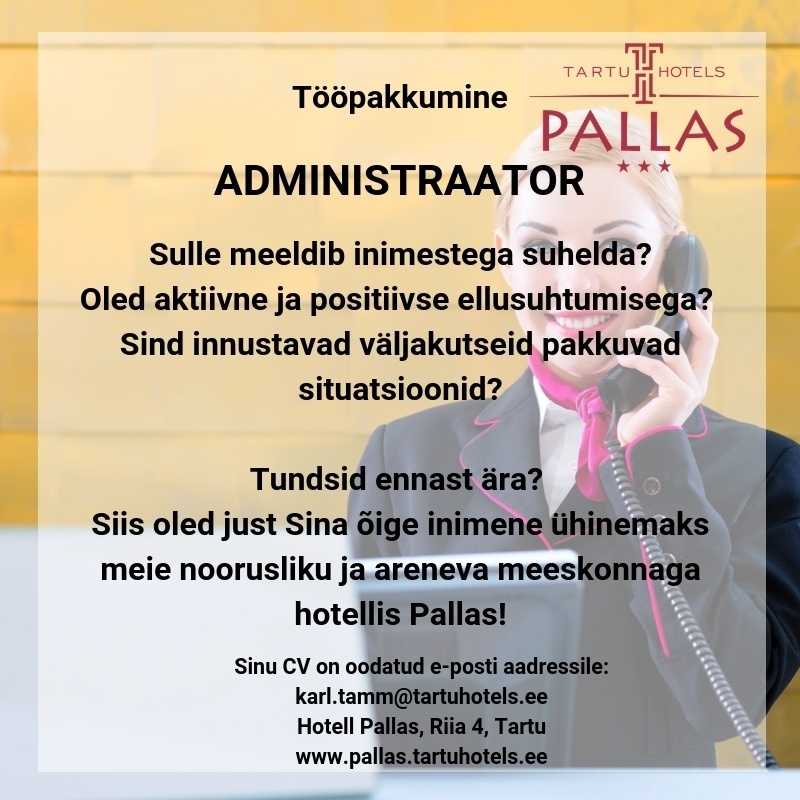 Hotell Pallas OÜ Administraator