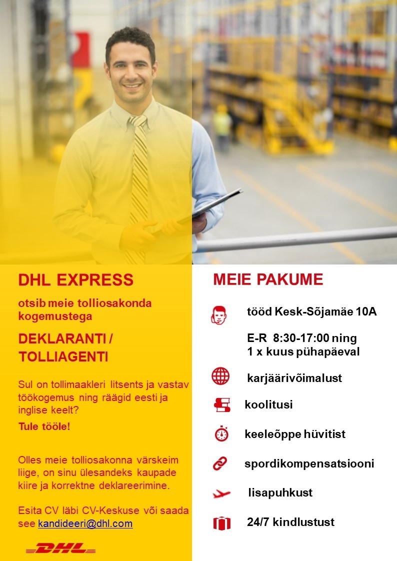 DHL Express Estonia AS Deklarant
