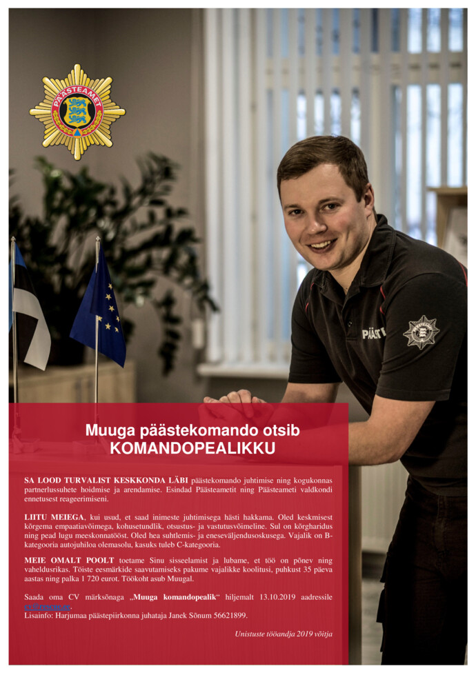 Päästeamet Komandopealik