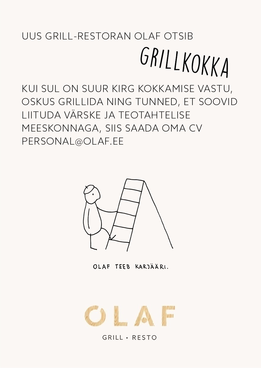 Vellosar Kaubanduse OÜ OLAF Grill · Resto KOKK