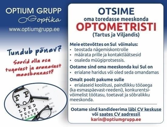 Optium Grupp Optika Optometrist