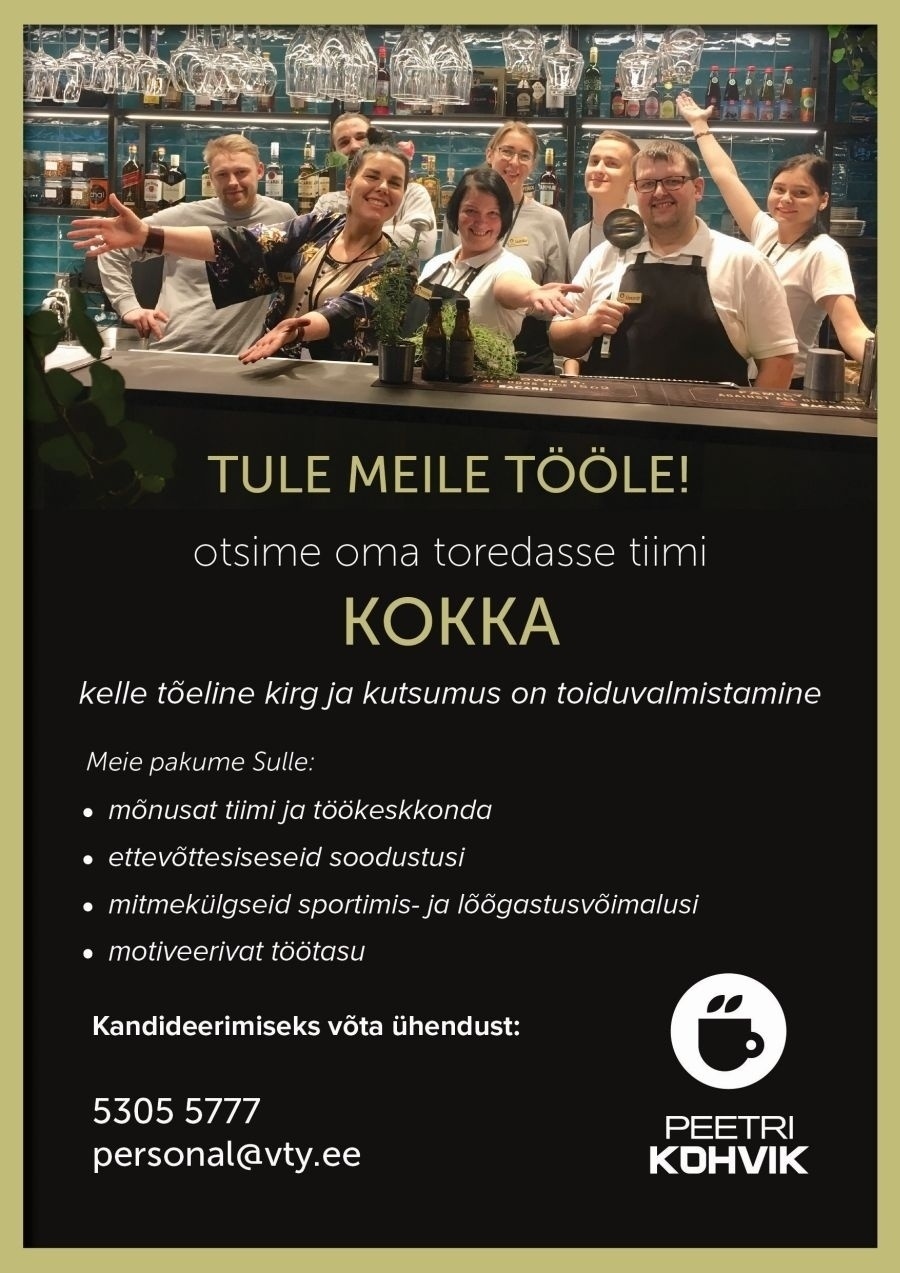 Coop Eesti Keskühistu KOKK (Peetri Kohvik)