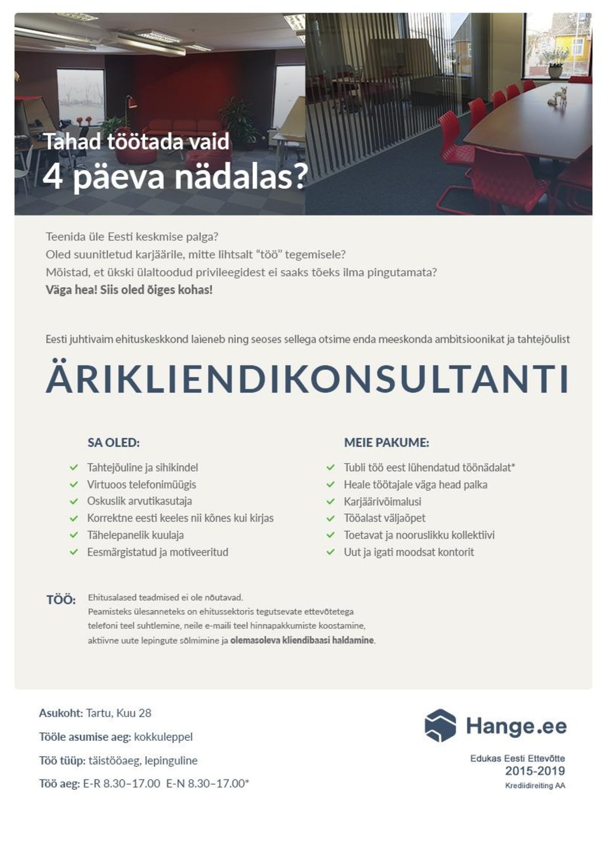 CVKeskus.ee klient Ärikliendikonsultant