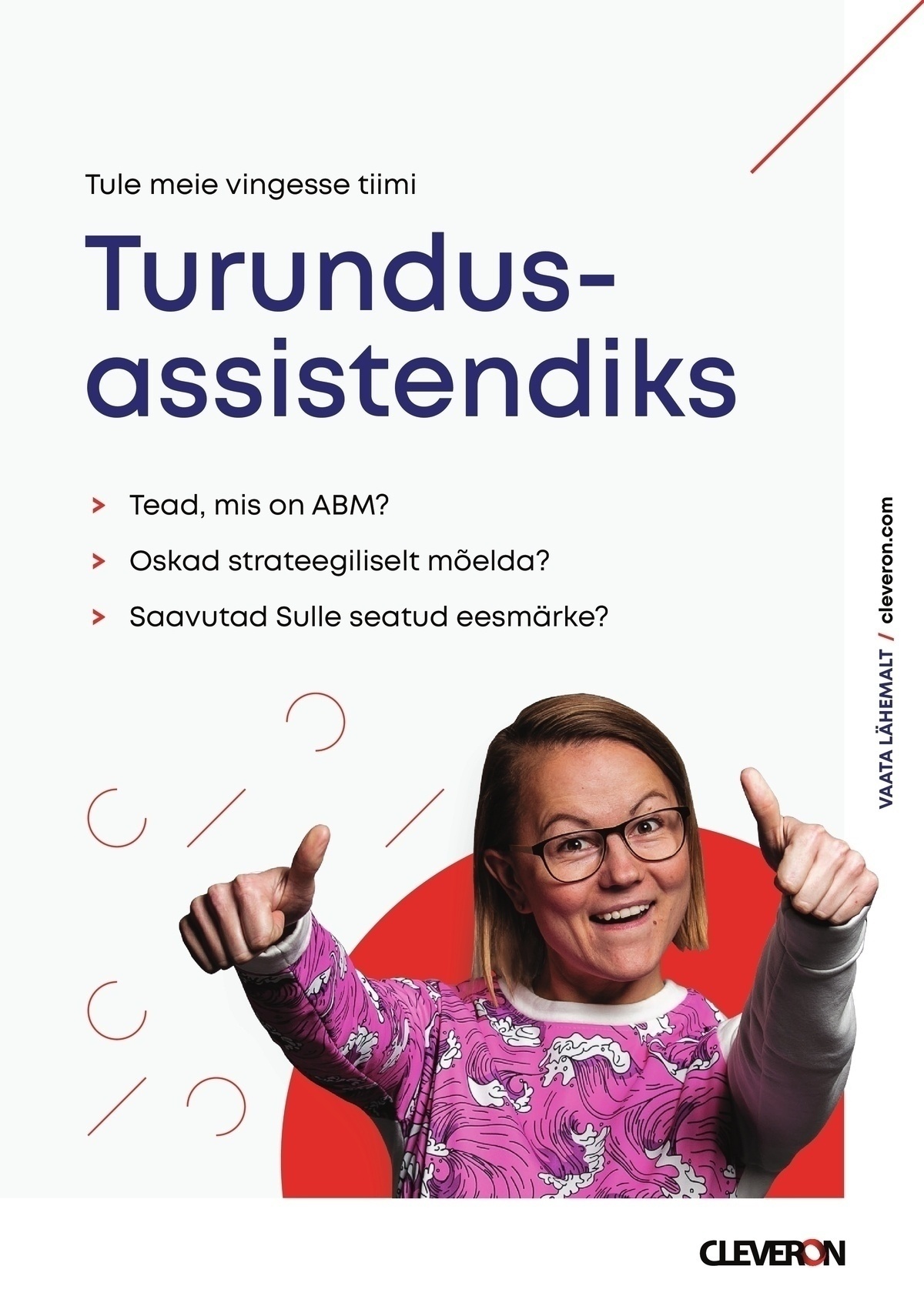 CLEVERON AS Turundusassistent