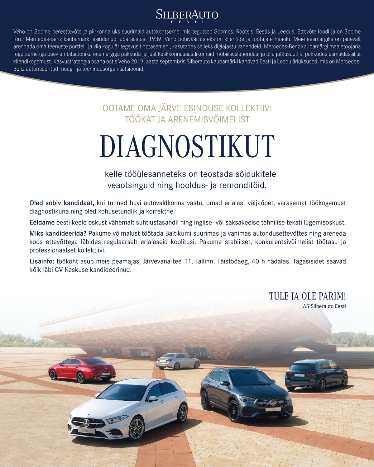 Silberauto Eesti AS Diagnostik 