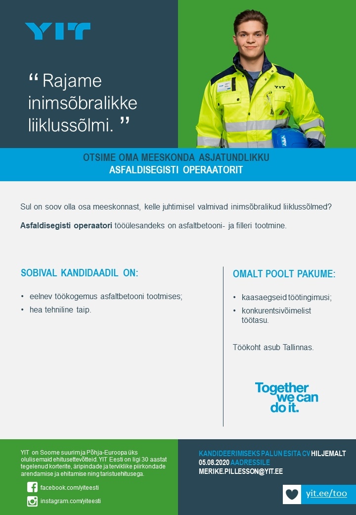 AS YIT Eesti Asfaldisegisti operaator