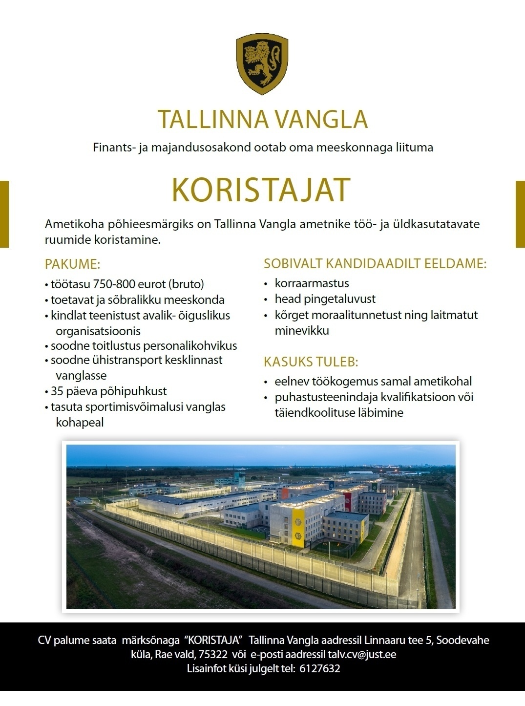 Tallinna Vangla Koristaja