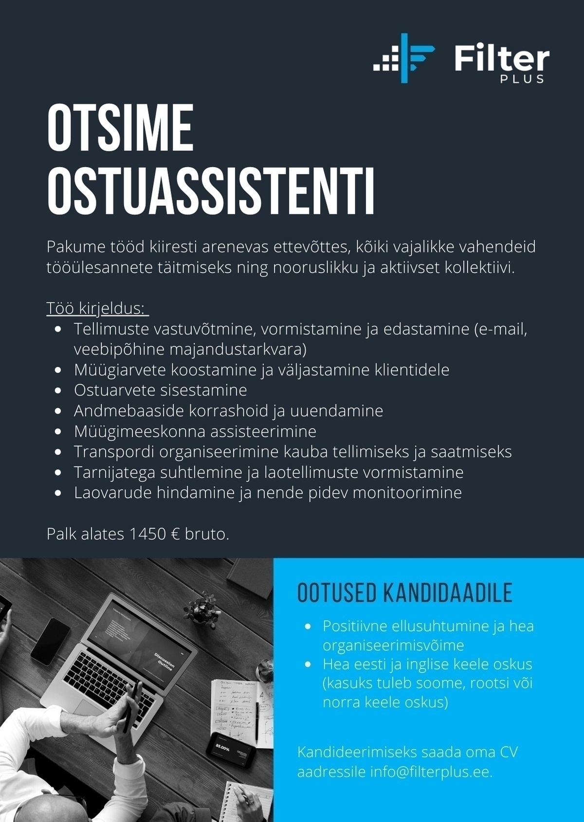 Filter Plus OÜ Ostuassistent
