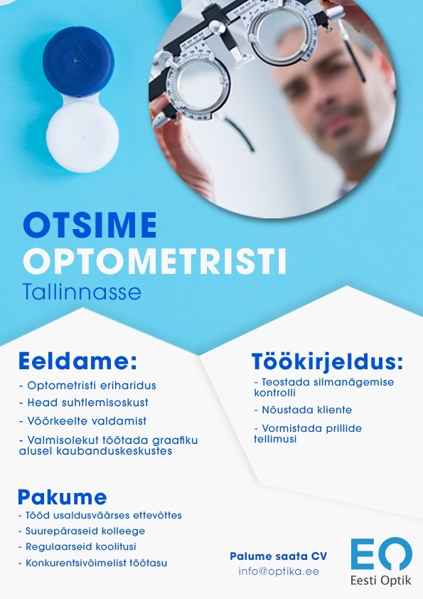 Eesti Optik OÜ Optometrist