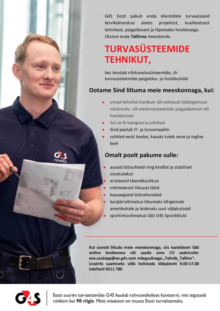 TTD Turvasüsteemide tehnik
