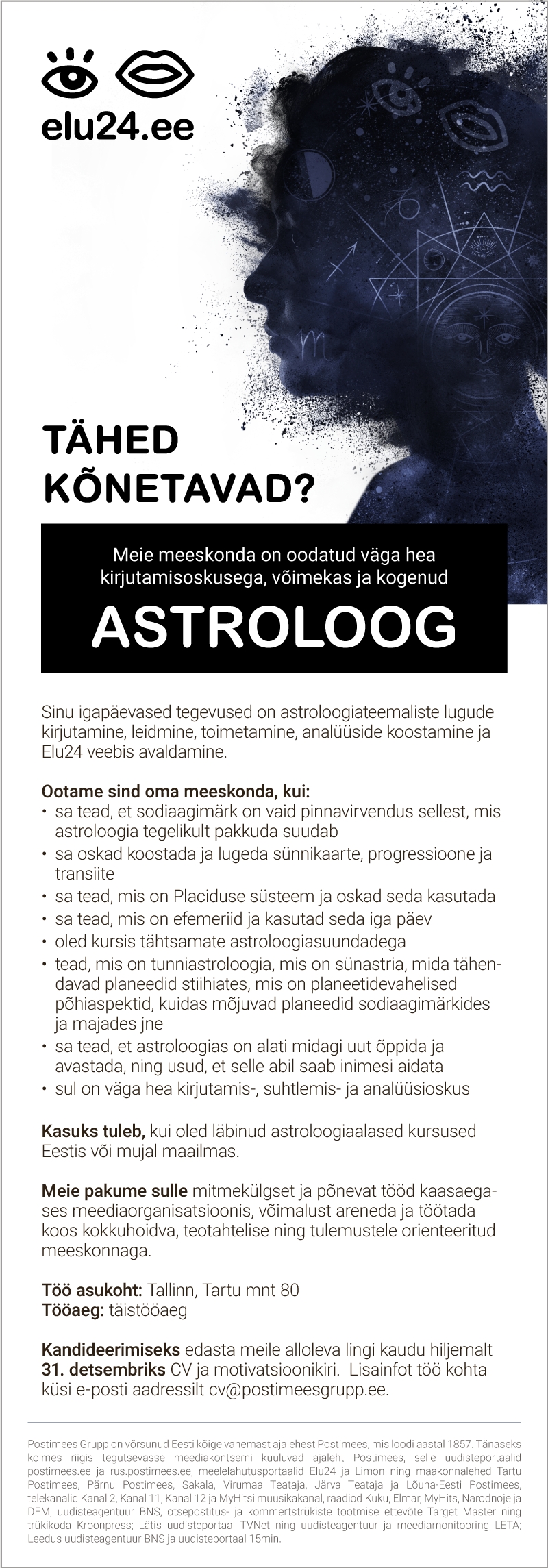 Postimees Grupp Astroloog