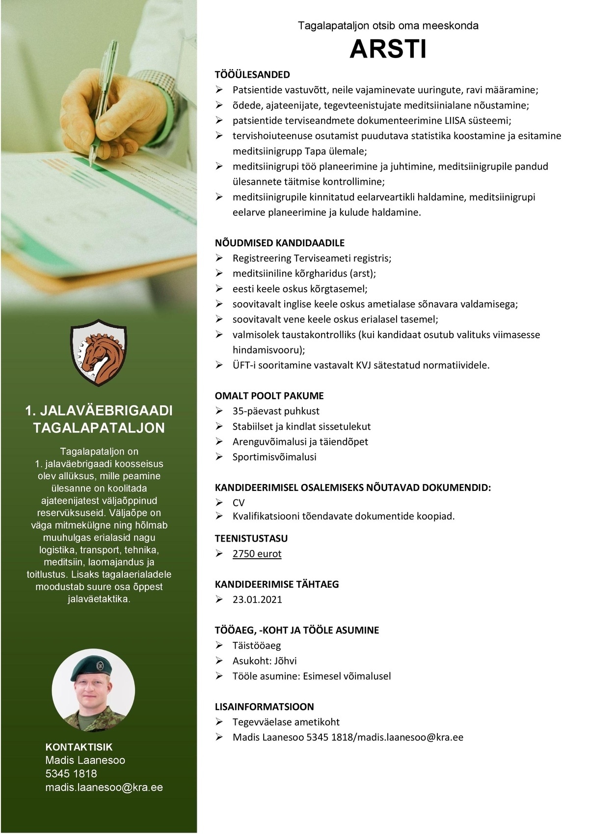 Tagalapataljon Arst-ülem