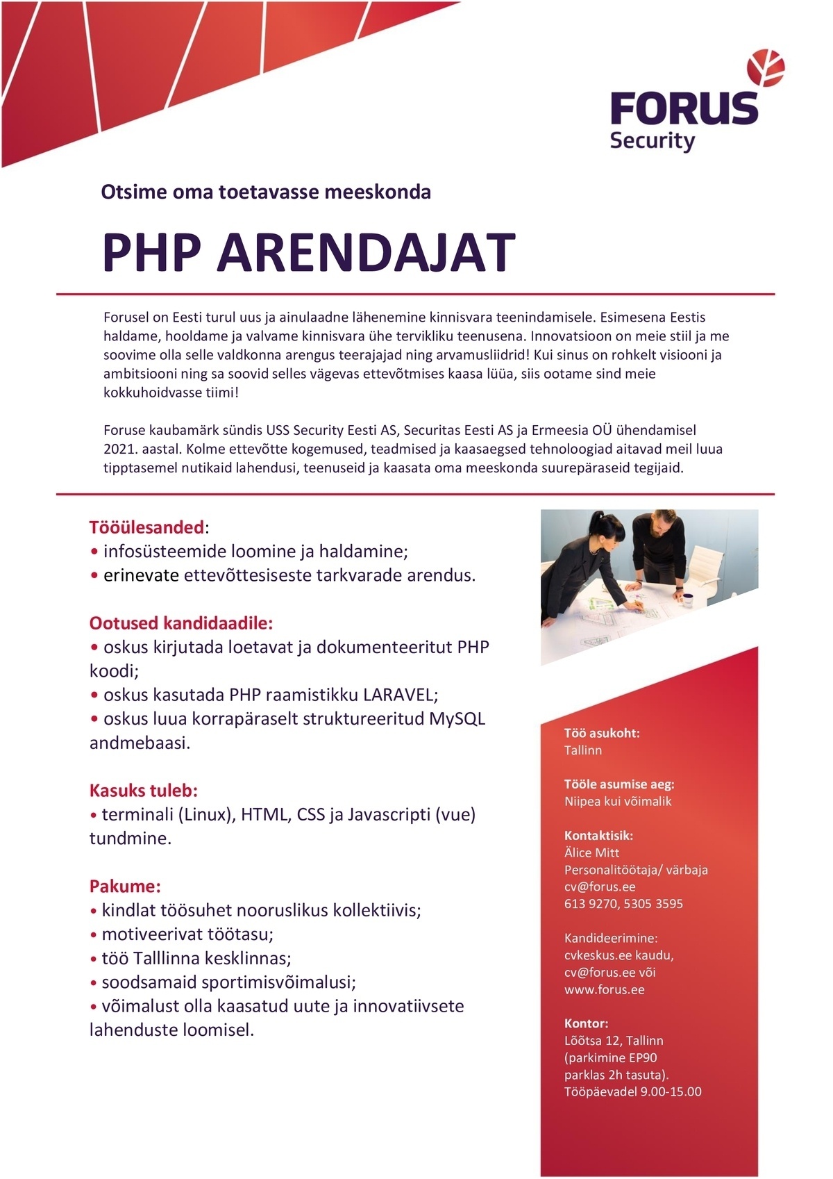 FORUS SECURITY AS PHP ARENDAJAT