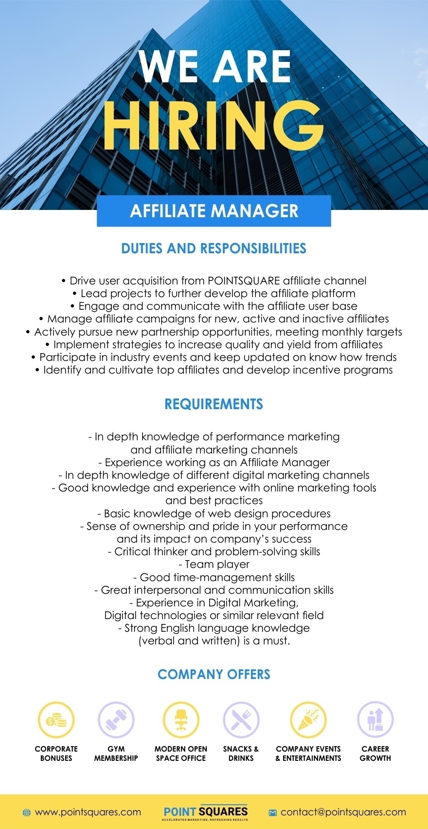 POINTSQUARES OÜ Affiliate Manager