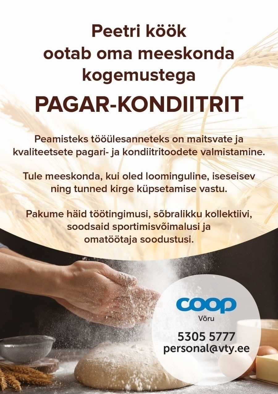 Coop Eesti Keskühistu Pagar-kondiiter (Peetri köök)