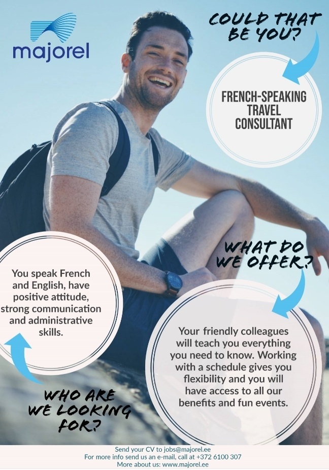french speaking travel jobs