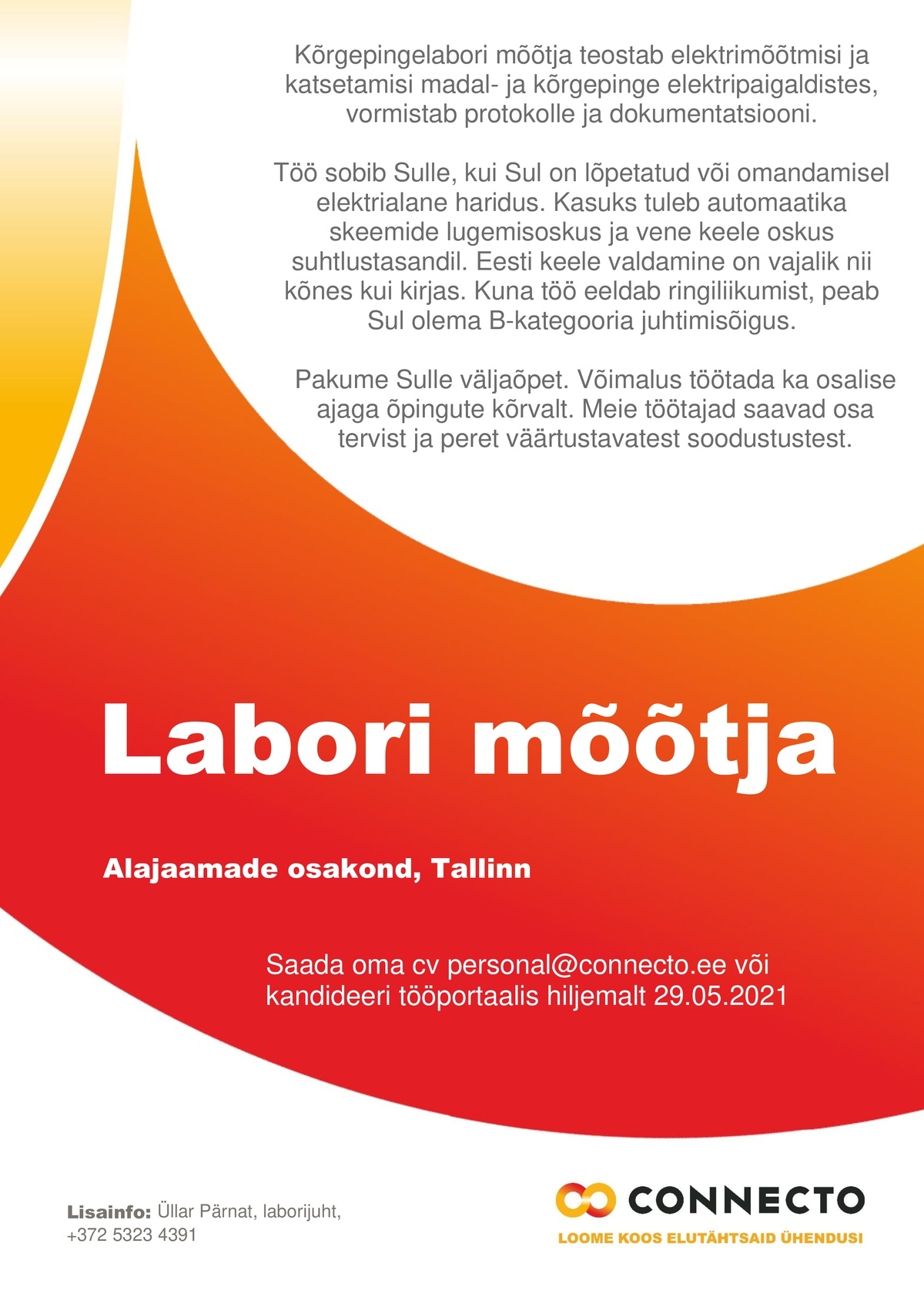 AS Connecto Eesti LABORI MÕÕTJA
