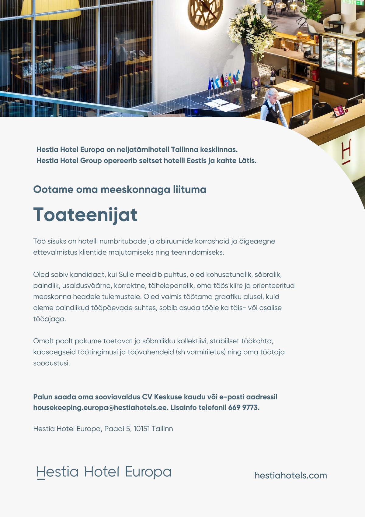Hestia Hotel Europa Toateenija (Hestia Hotel Europa)