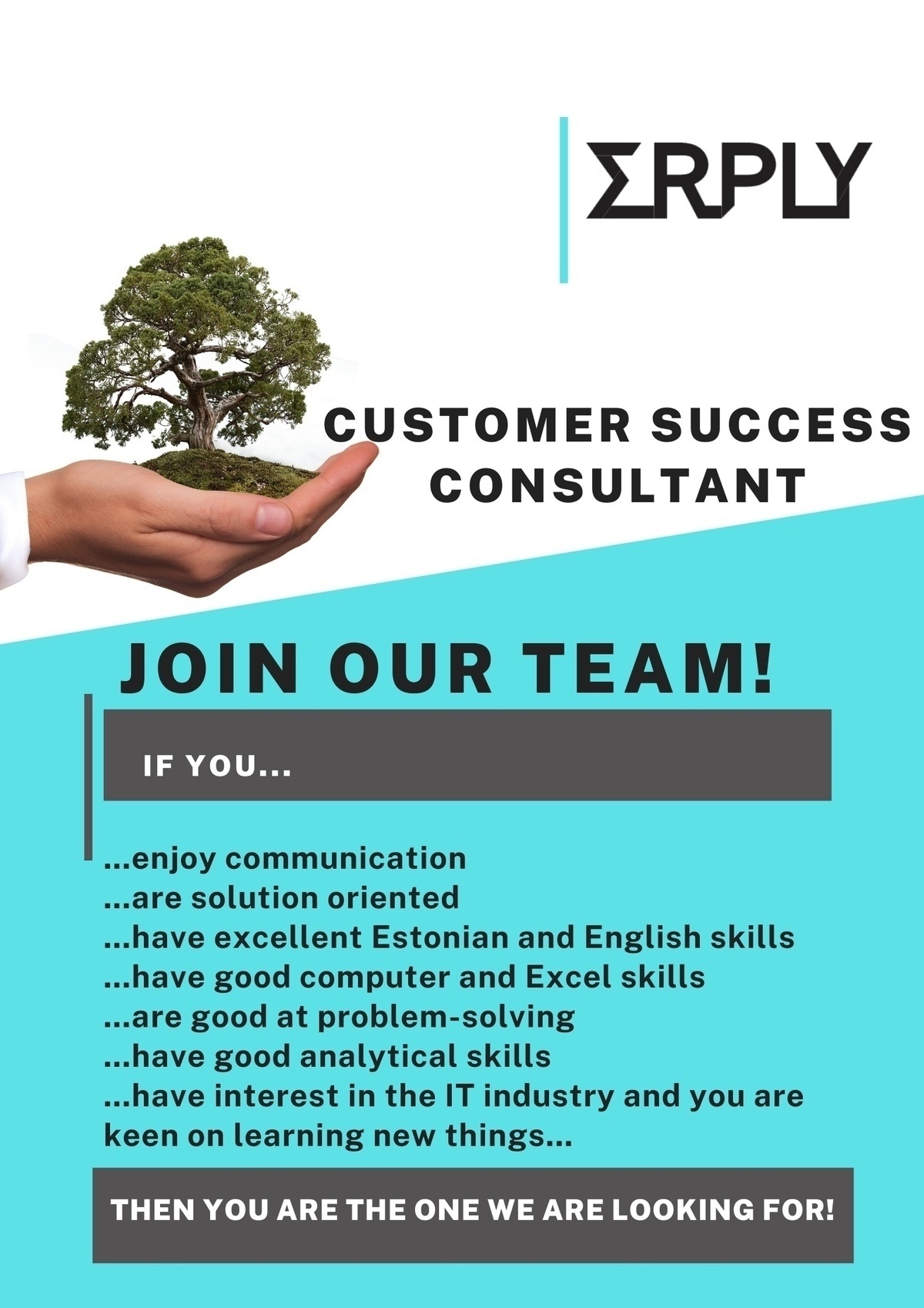 Erply Software OÜ Customer Success Consultant