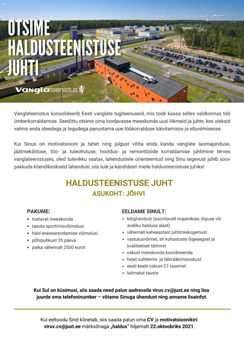 Viru Vangla Haldusteenistuse juht