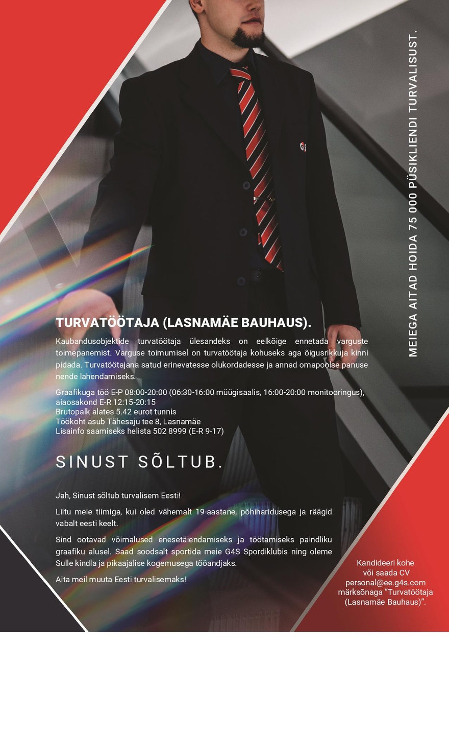 AS G4S Eesti Turvatöötaja (Lasnamäe Bauhaus)