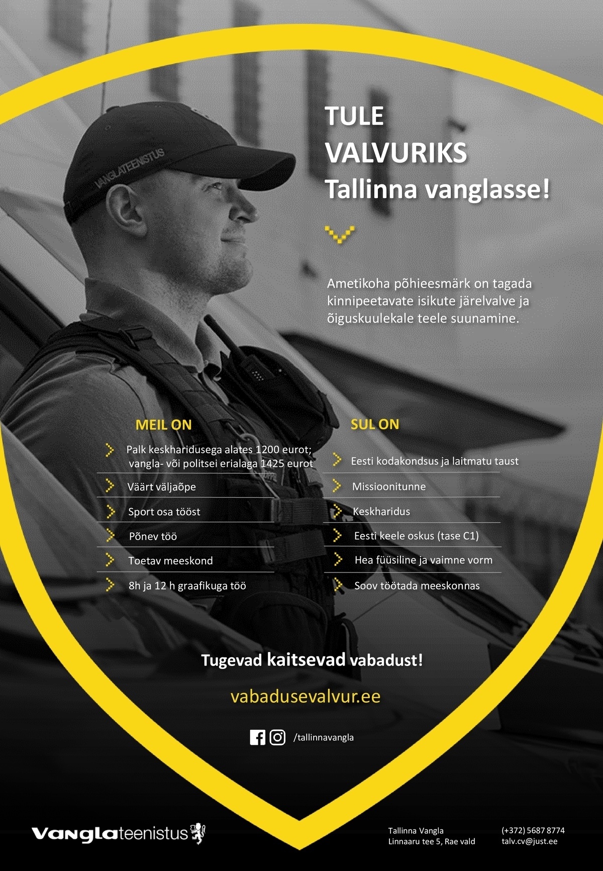 CVKeskus.ee klient VALVUR (Vanglaametnik)