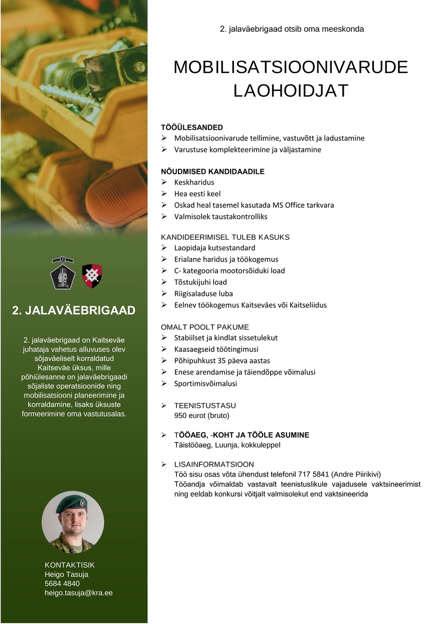 2. jalaväebrigaad Laohoidja