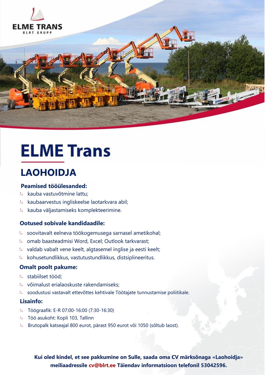 Elme Trans Laohoidja
