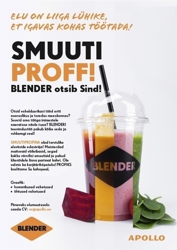 CVKeskus.ee klient BLENDER otsib Sind, SMUUTIPROFF!