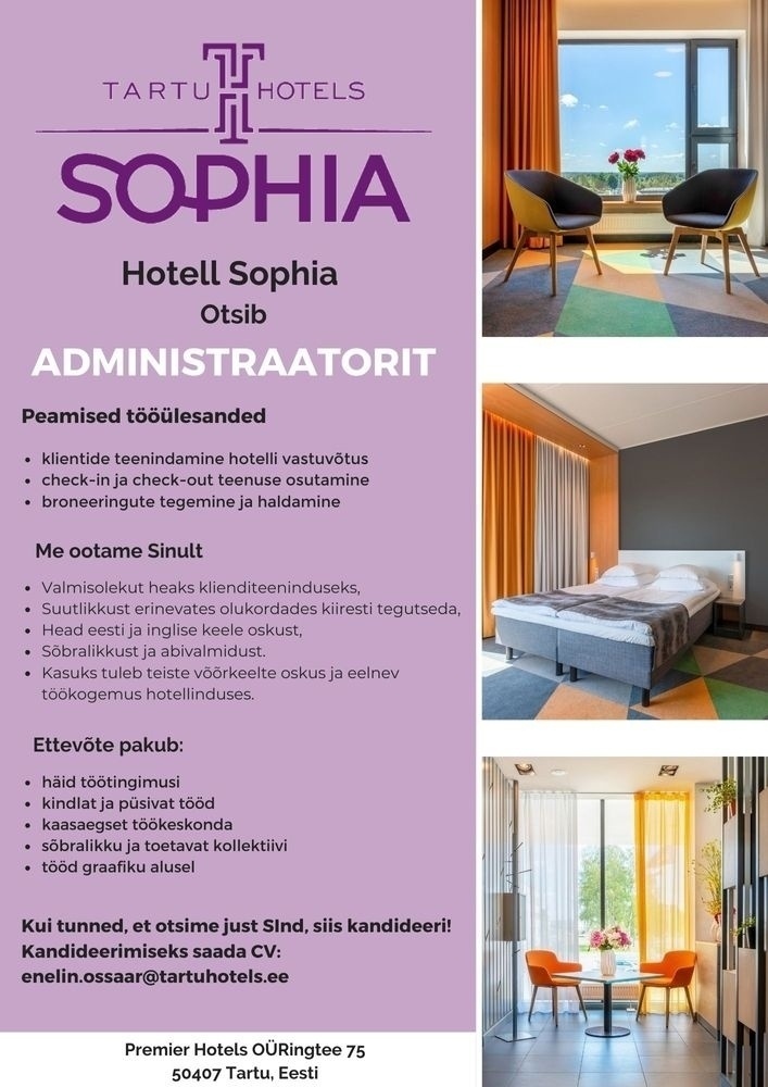 Hotell Sophia Administraator