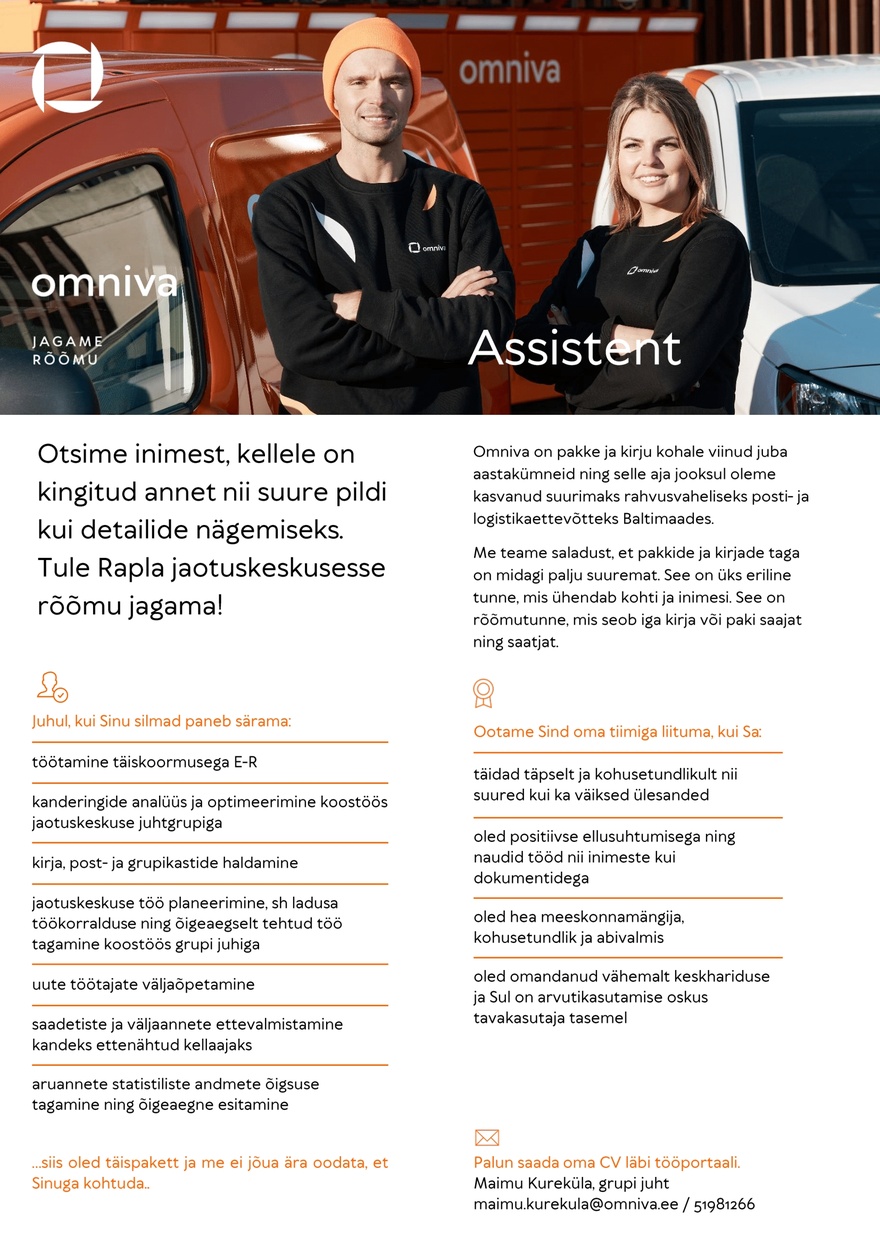 Omniva Assistent