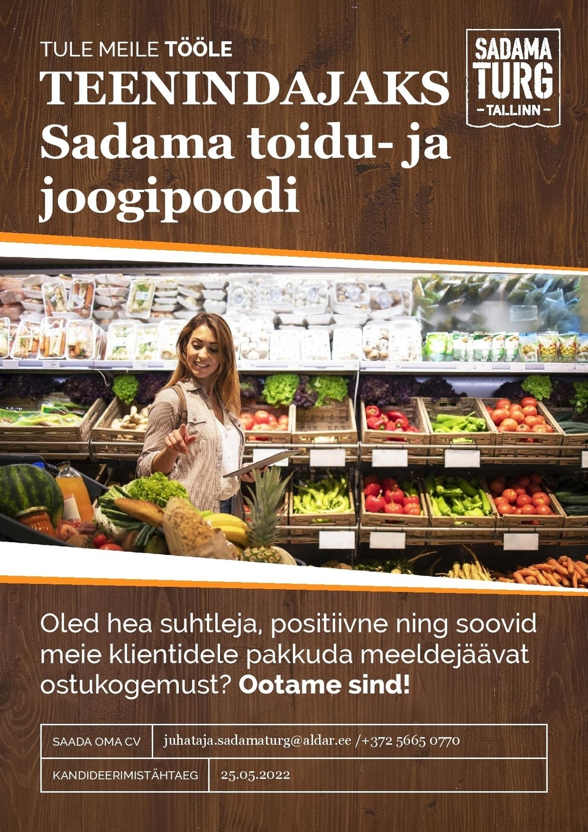 OÜ Aldar Eesti Teenindaja Sadama Turu toidu- ja joogipoodi