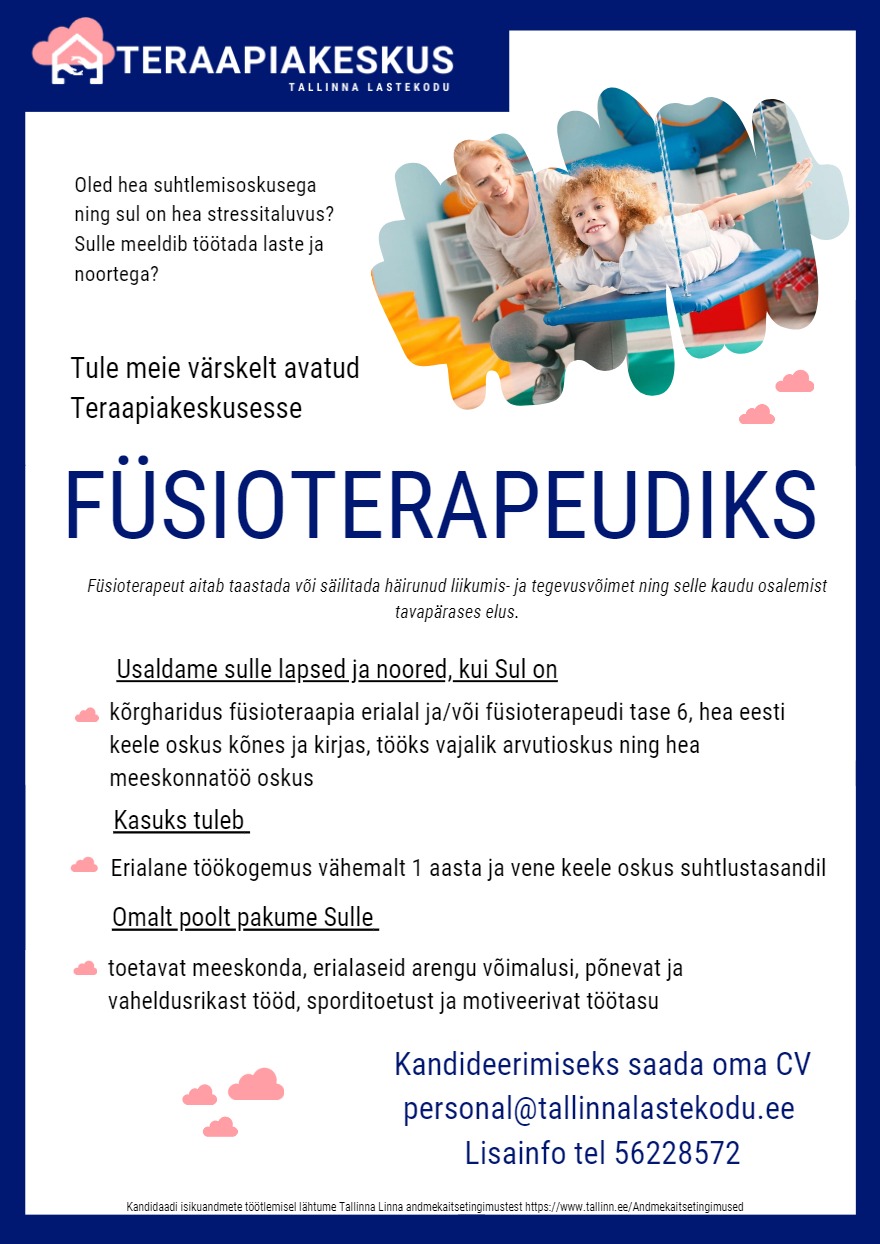 Tallinna Lastekodu Füsioterapeut