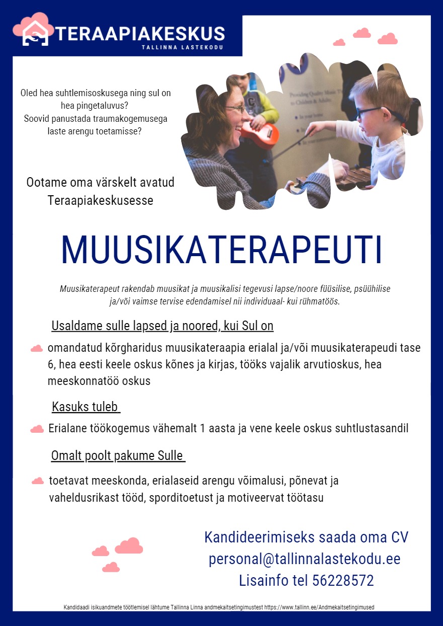 Tallinna Lastekodu Muusikaterapeut