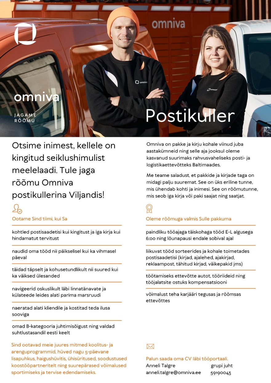 Omniva Postikuller (Viljandi)
