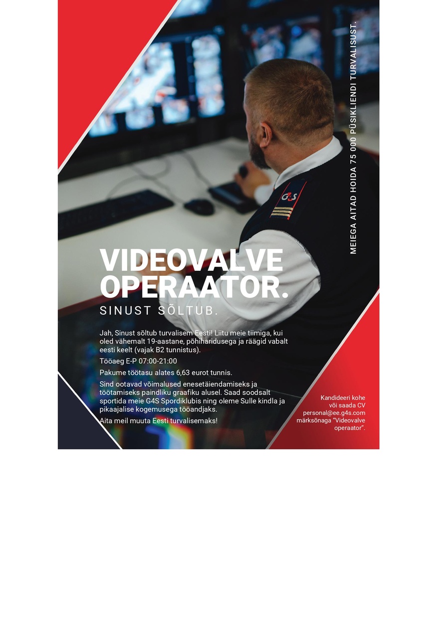 G4S Eesti Videovalve operaator