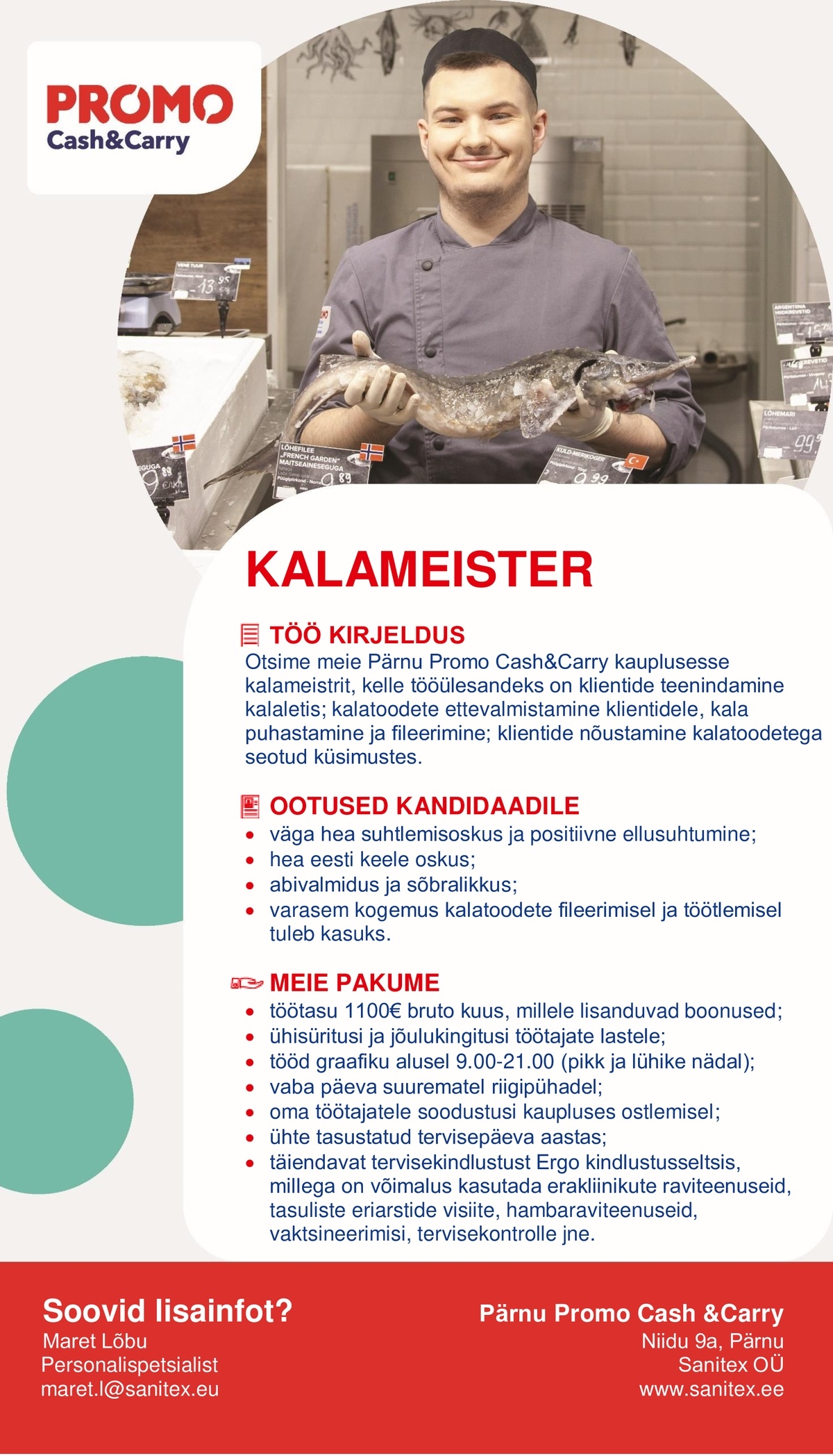 Sanitex OÜ Kalameister