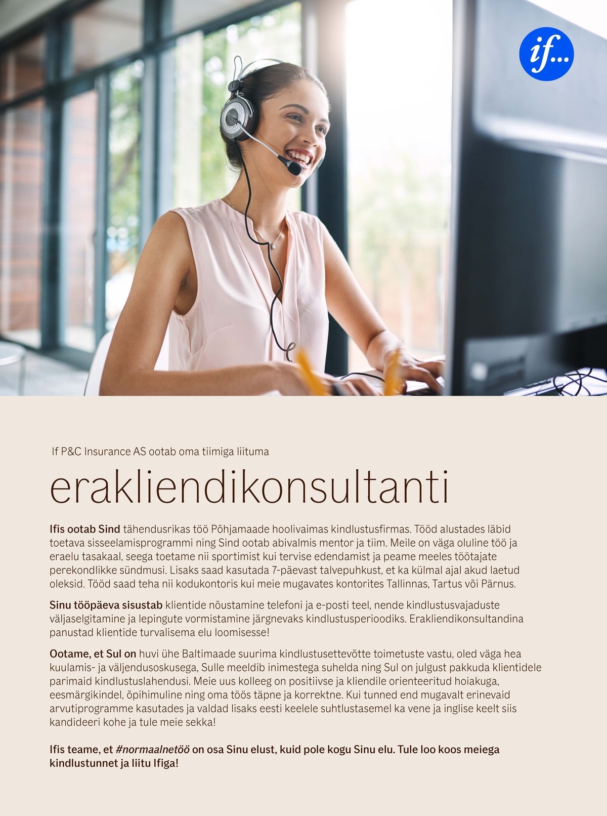CVKeskus.ee klient Erakliendikonsultant