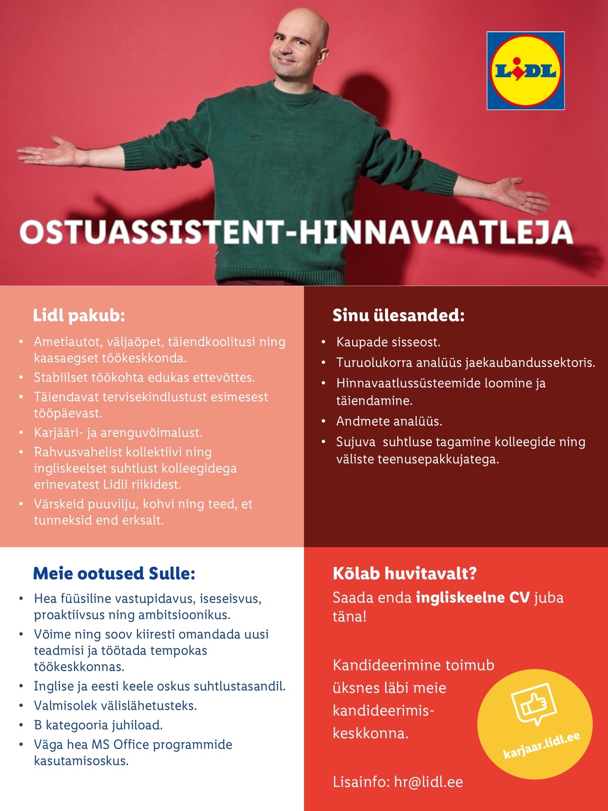 Lidl Eesti OÜ Ostuassistent-hinnavaatleja