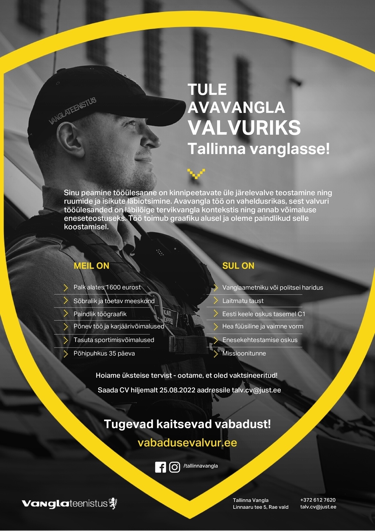 Tallinna Vangla AVAVANGLA VALVUR