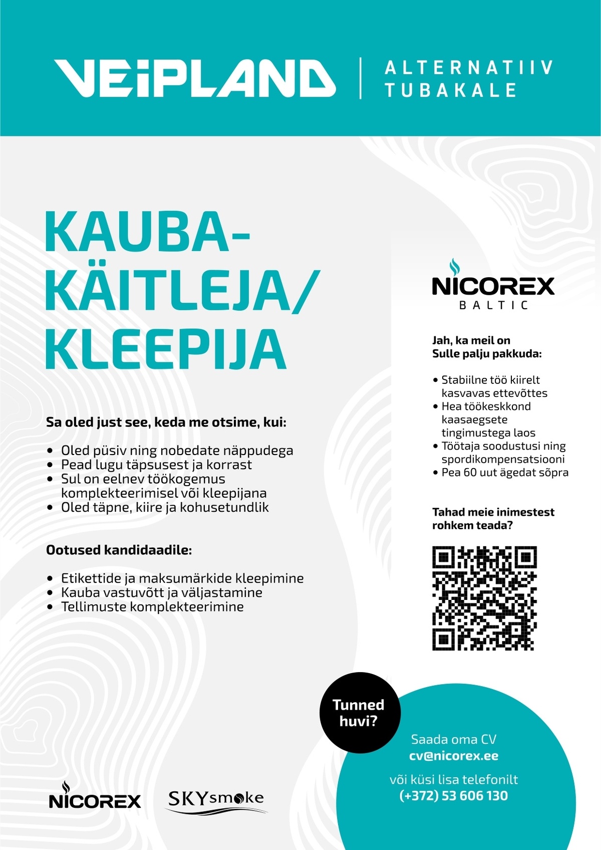 Nicorex Baltic OÜ Kaubakäitleja
