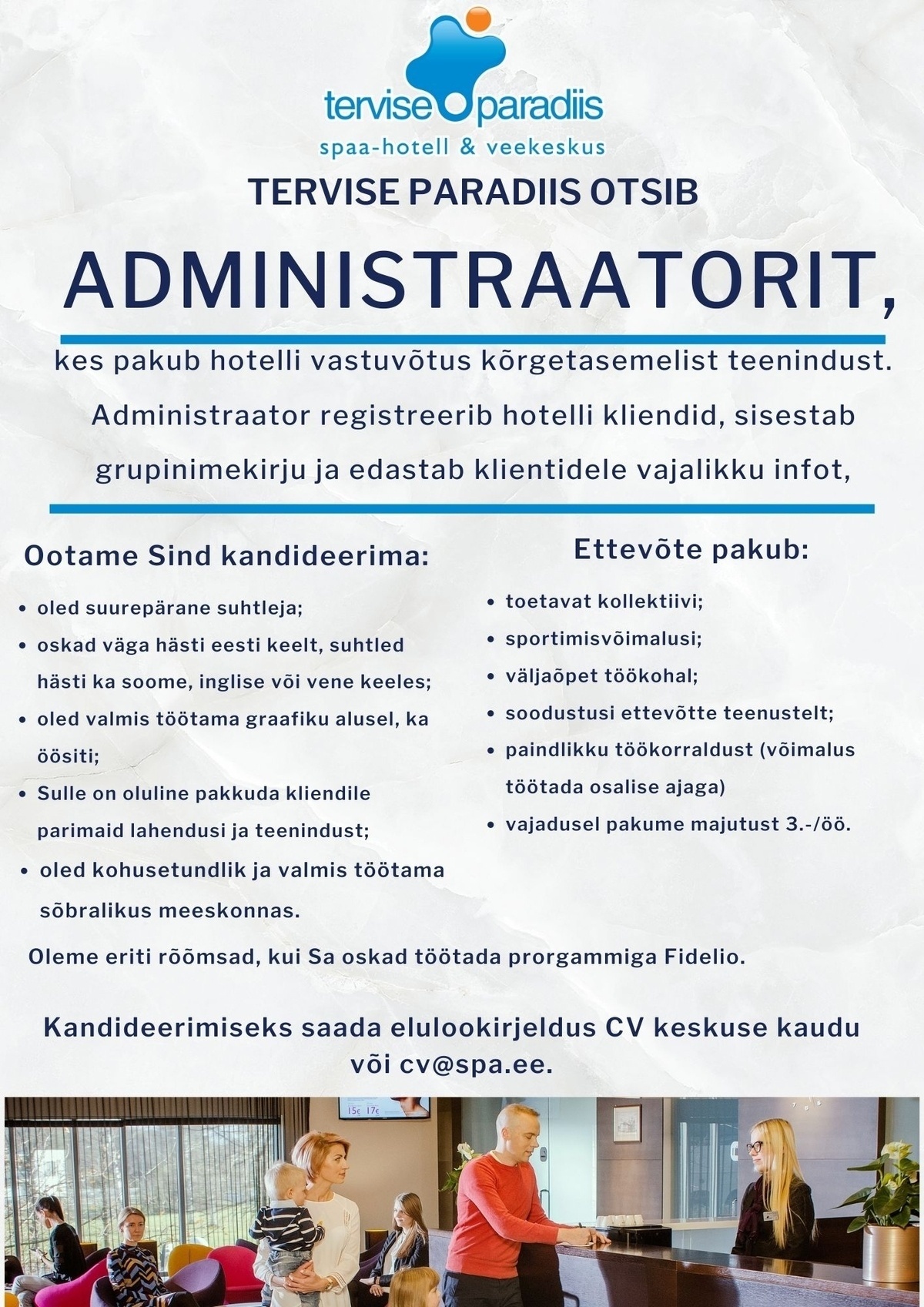 CVKeskus.ee klient Administraator