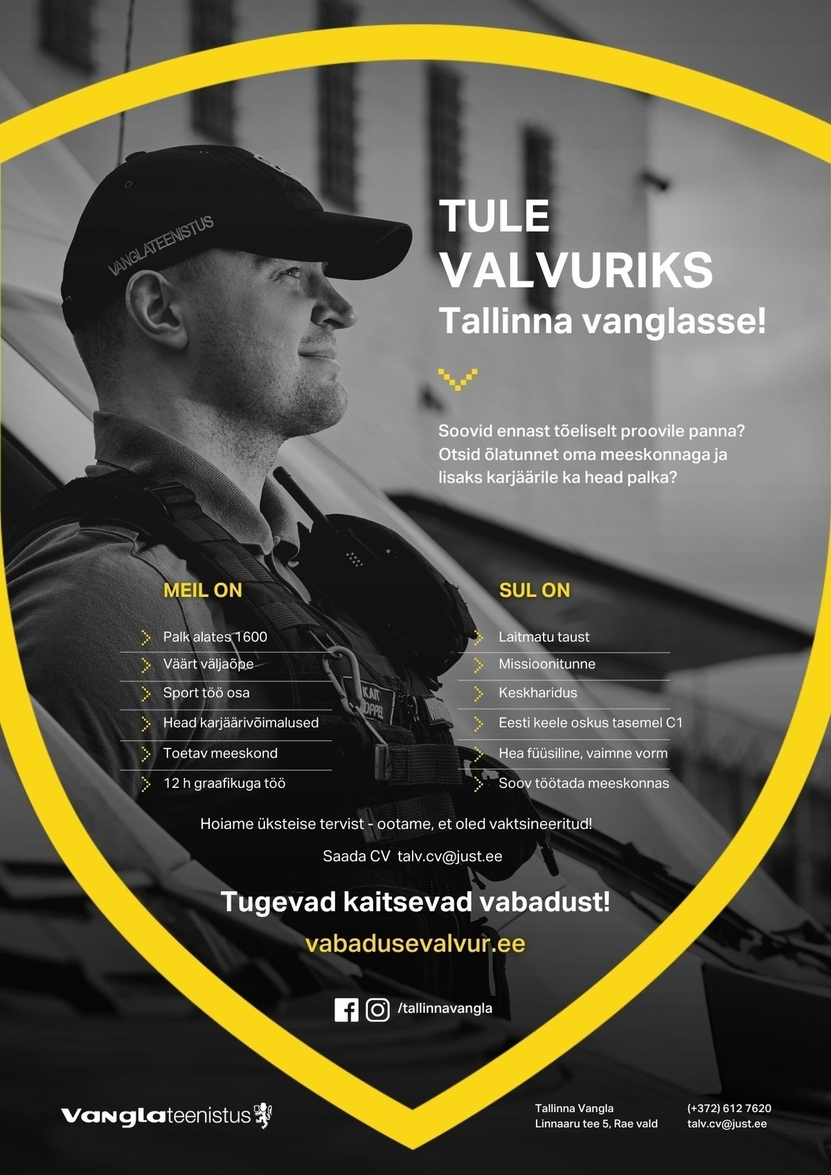 Tallinna Vangla VALVUR (Vanglaametnik)