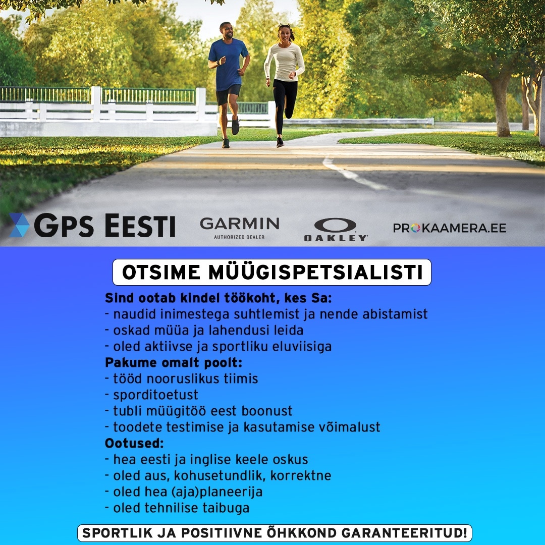 GPS EESTI OÜ Müügispetsialist